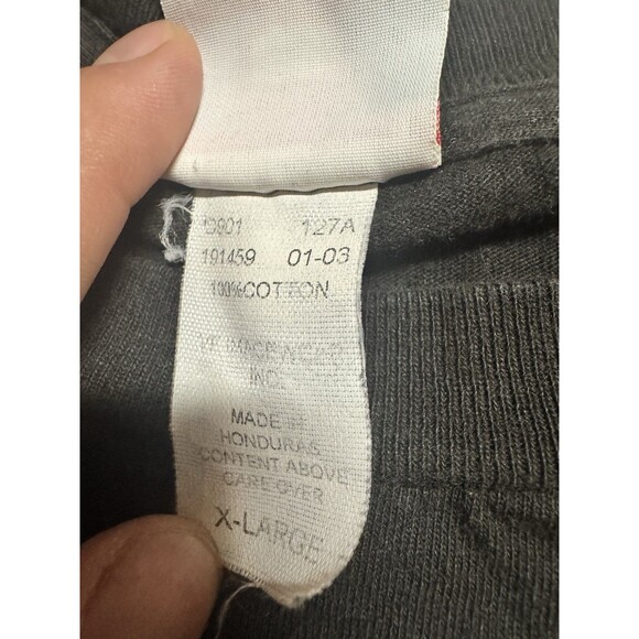 Y2K 2003 Oakland Raiders Long Sleeve T Shirt XL Arm Sleeve Print NFL Licensed - Picture 5 of 7